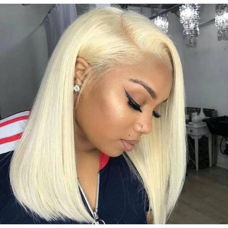 LaceWig Blonde lisse