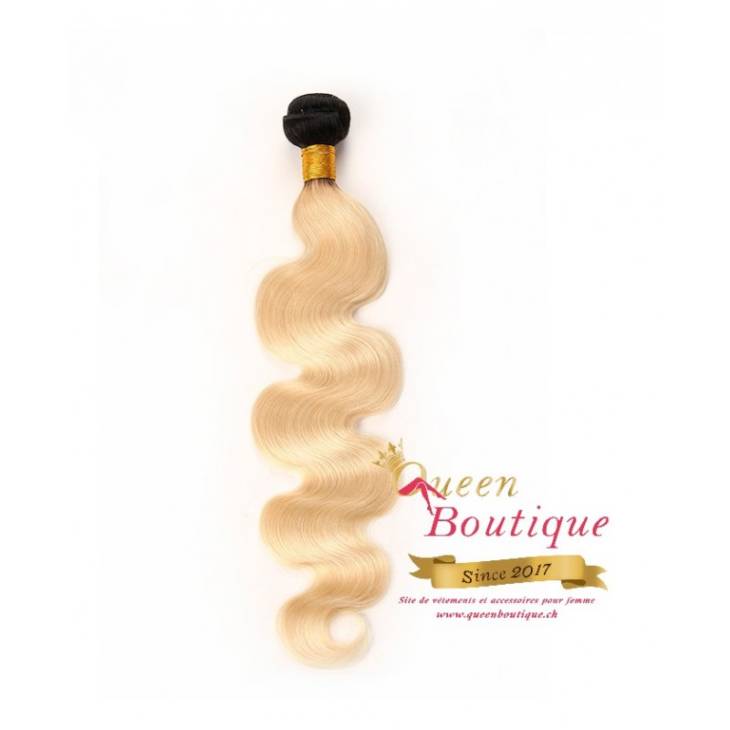 Tissage Blondy Black Ondulé