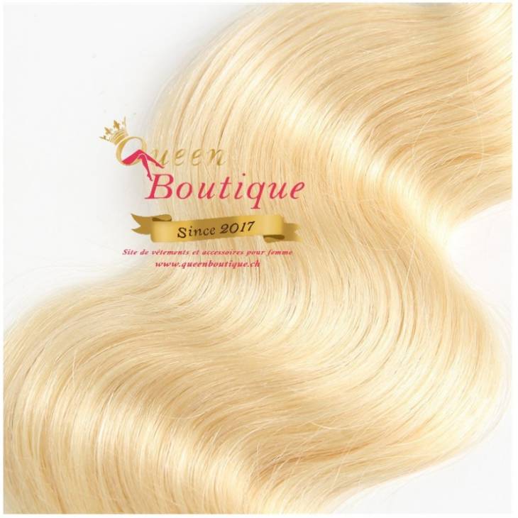 Tissage Blondy Black Ondulé