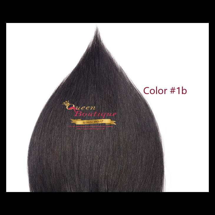 Extensions en clip 7 pièces Noir ondulé