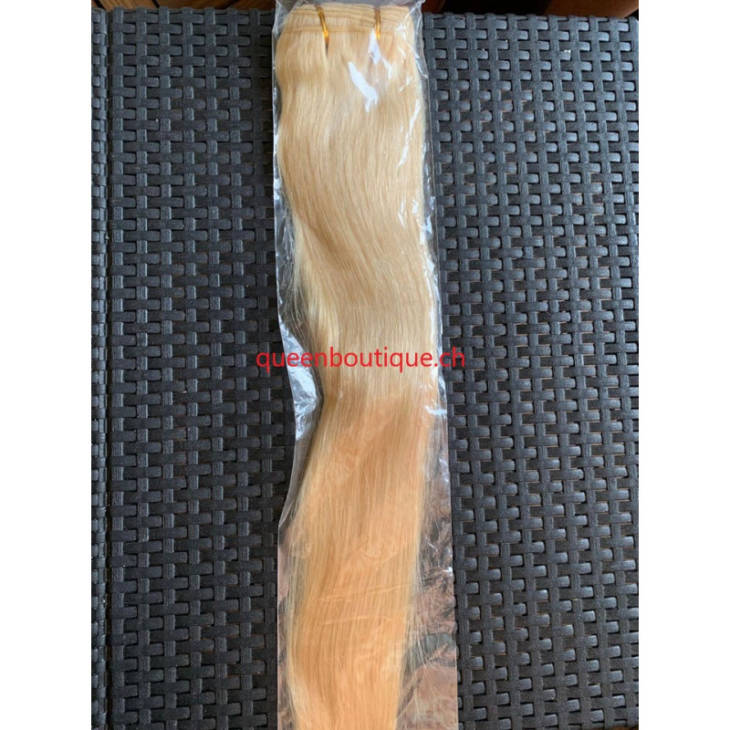 Extensions en clip Blond lisse