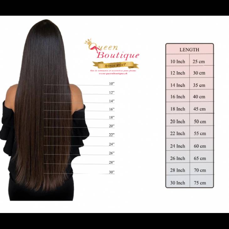 Extensions en clip Blond avec ton lisse