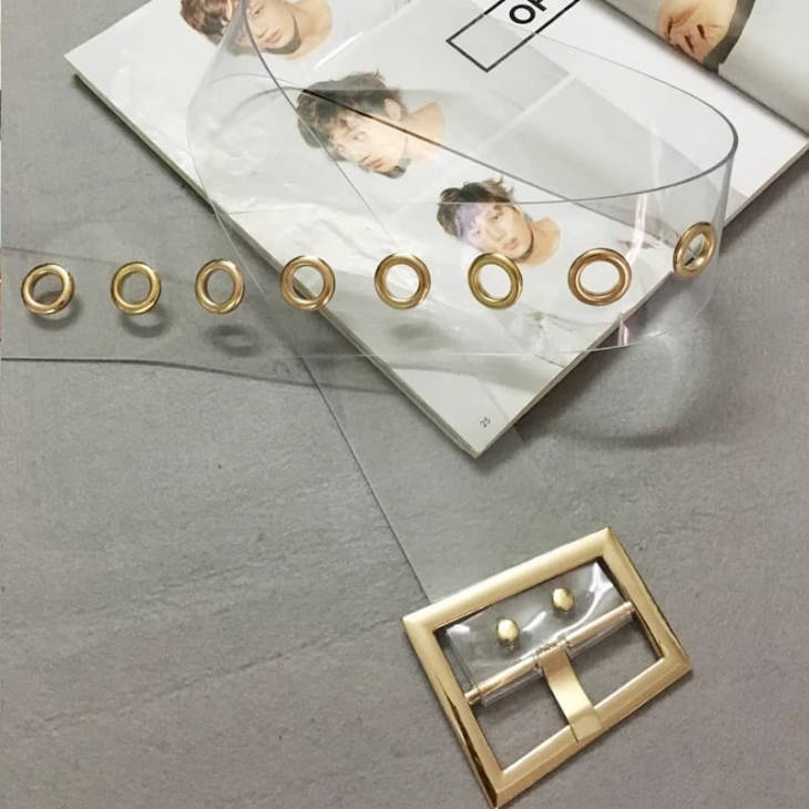 Ceinture Transparente