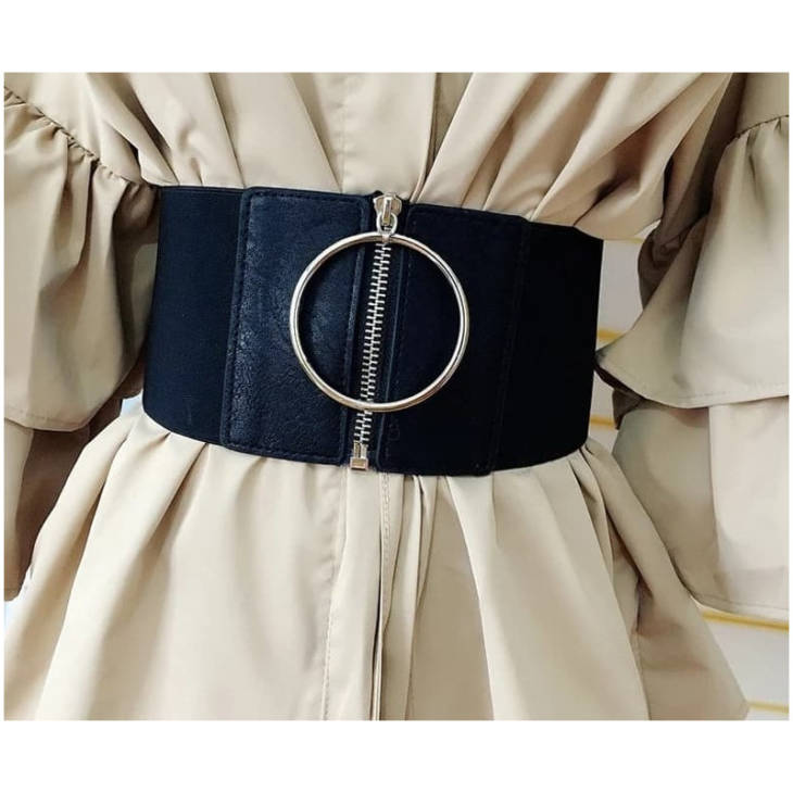 Ceinture boucle cercle