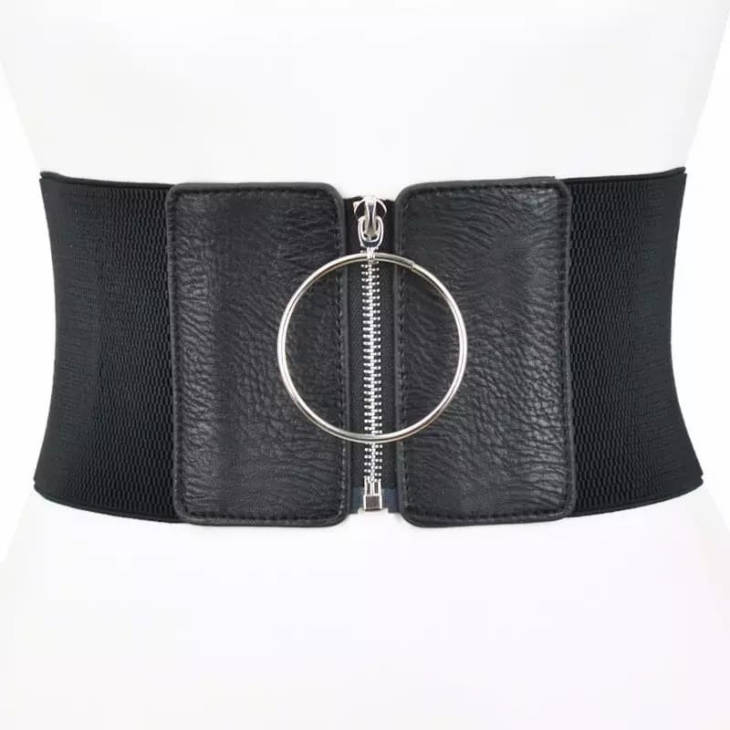 Ceinture boucle cercle