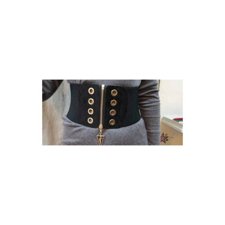 Ceinture boucle triangle