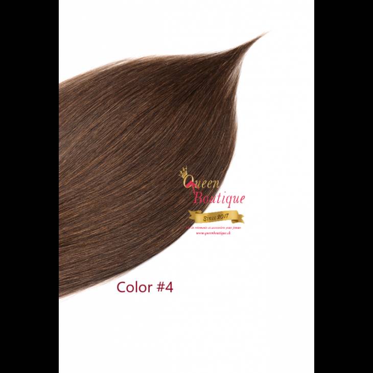 Extension Pony 1 pièce Couleur 4 ( Châtain Chocolat )