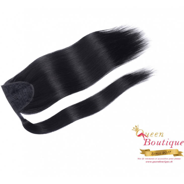 Extension Pony 1 pièce Couleur 1 (Noir Brut)