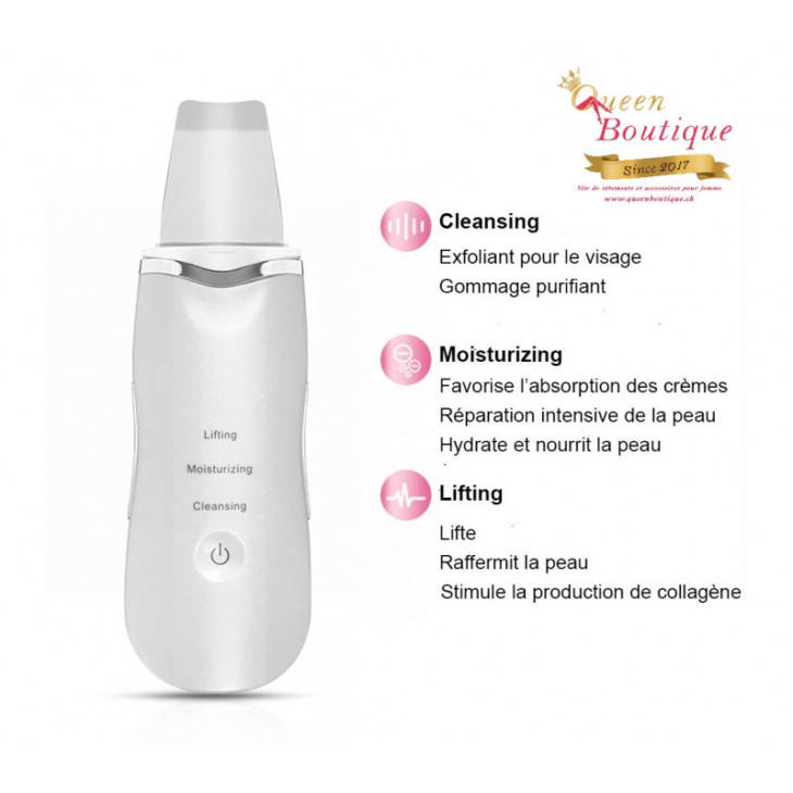 Épurateur de peau Ultrasonique