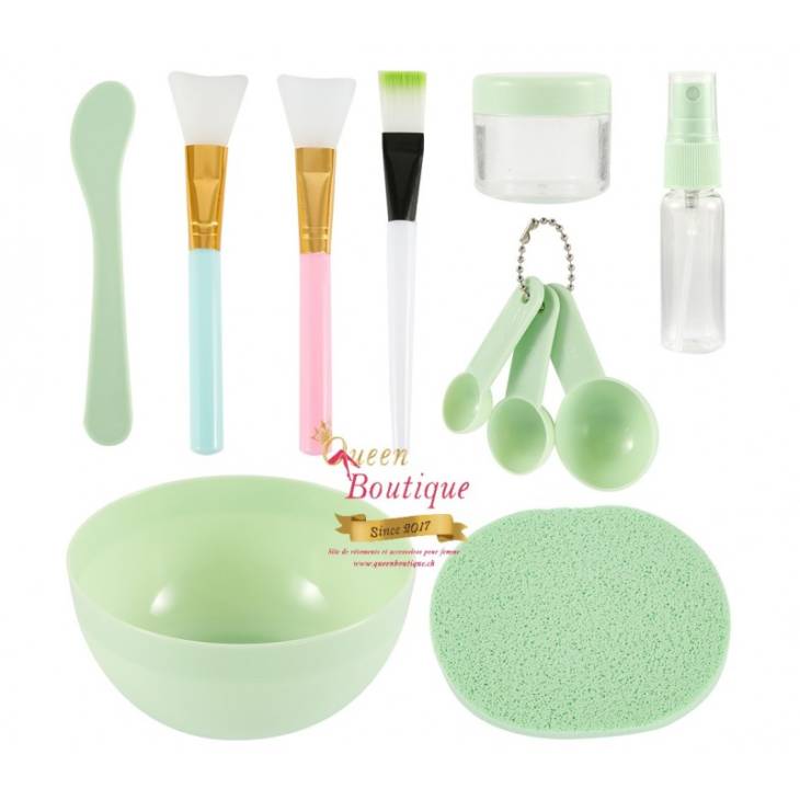 11 Pcs DIY Bol à mélanger Visage