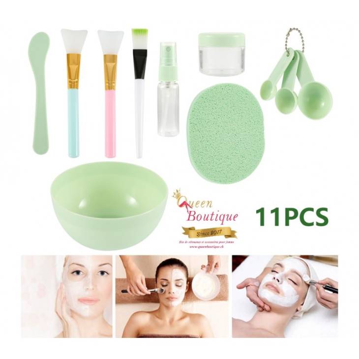 11 Pcs DIY Bol à mélanger Visage