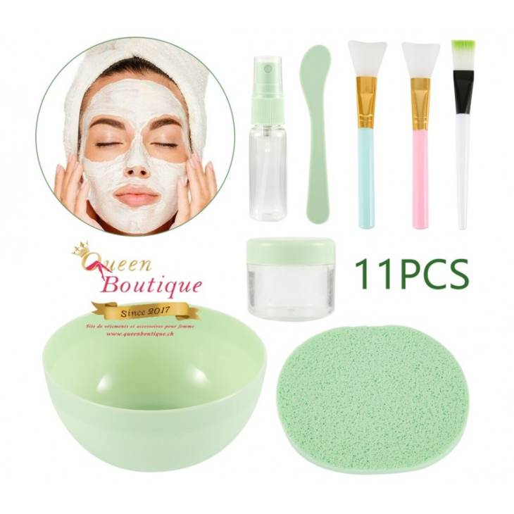11 Pcs DIY Bol à mélanger Visage