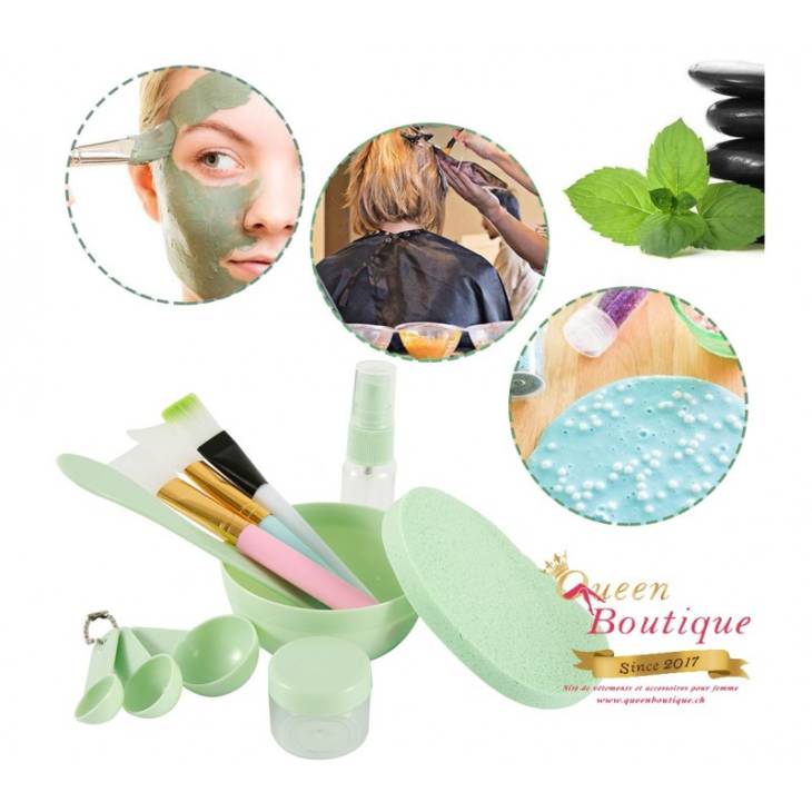 11 Pcs DIY Bol à mélanger Visage