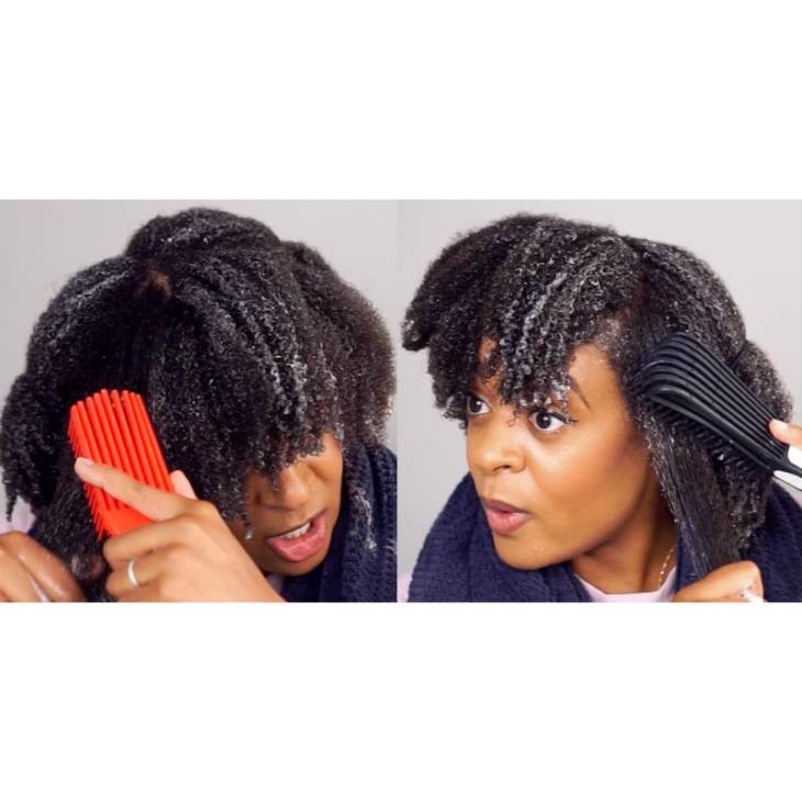 Afro Brosse Démêlante