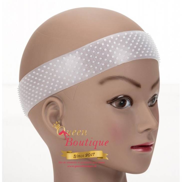 Transparent wig grip