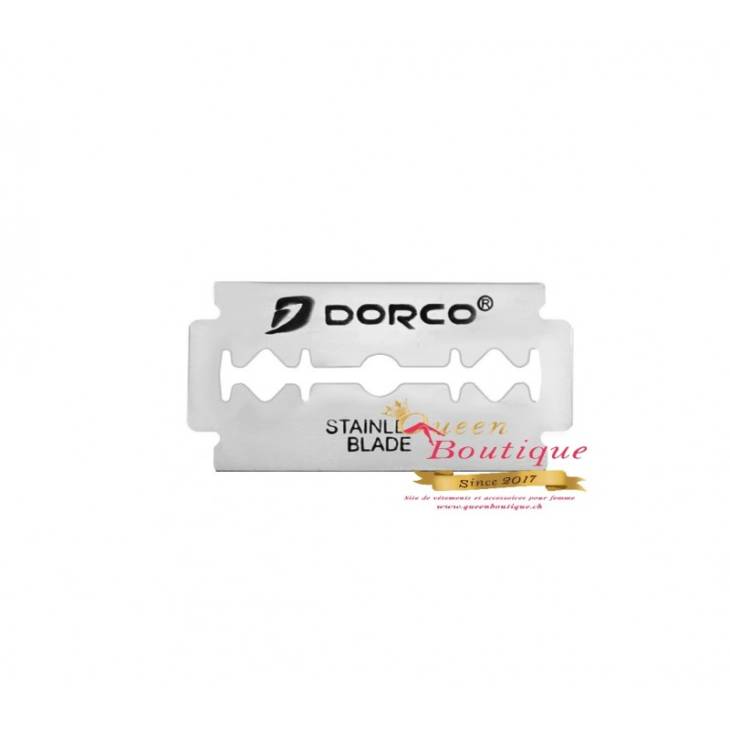 Lame de rasoir double bord