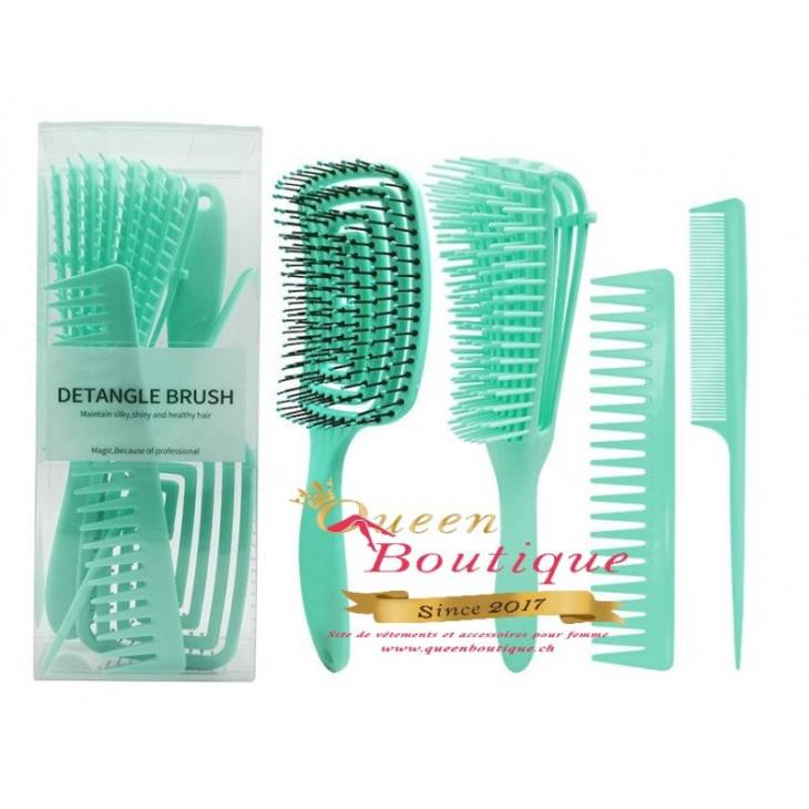 Pack Afro Brosse / Afro Detangler Brush
