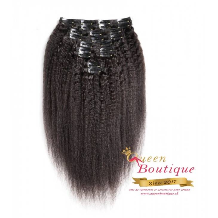 Extensions en clip Kinky Lisse