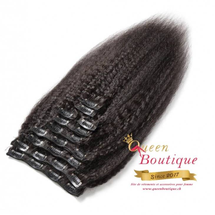 Extensions en clip Kinky Lisse