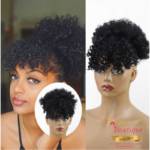 Sally Afro Curly Puff