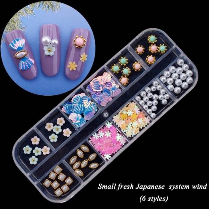 10 Box Nail Art Deco