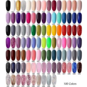 100 Pces vernis à ongles en gel UV