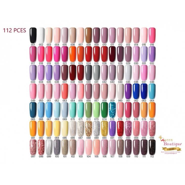 110 Pces vernis à ongles en gel UV