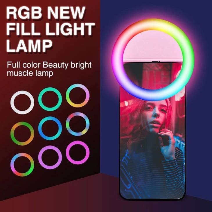 RGB Selfie Ring Light