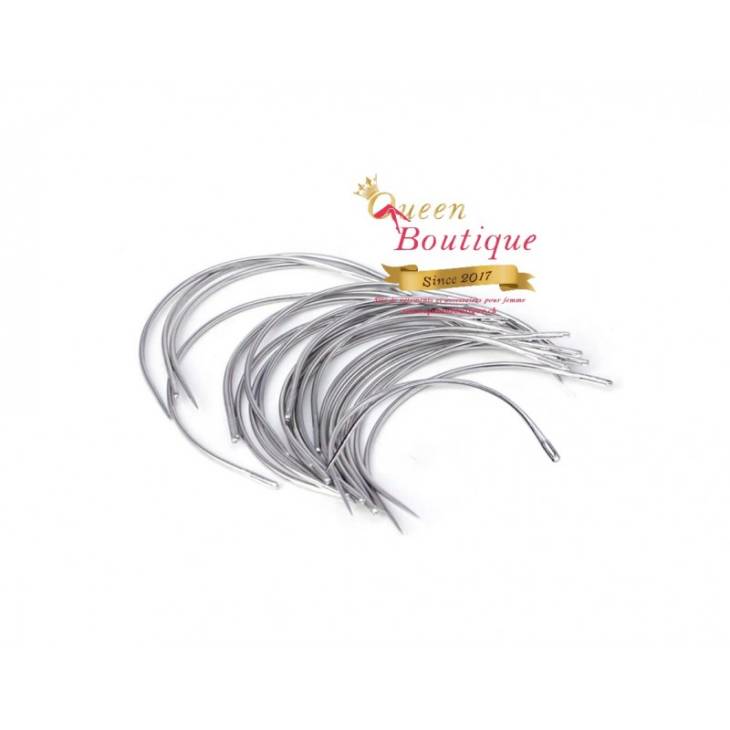Aiguille Tissage courbé