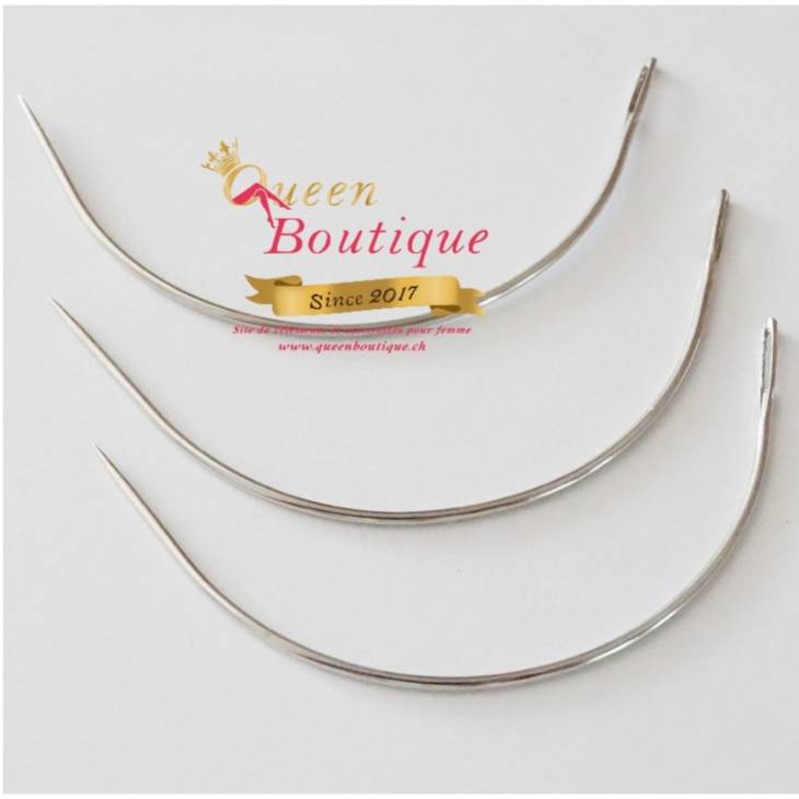 Aiguille Tissage courbé