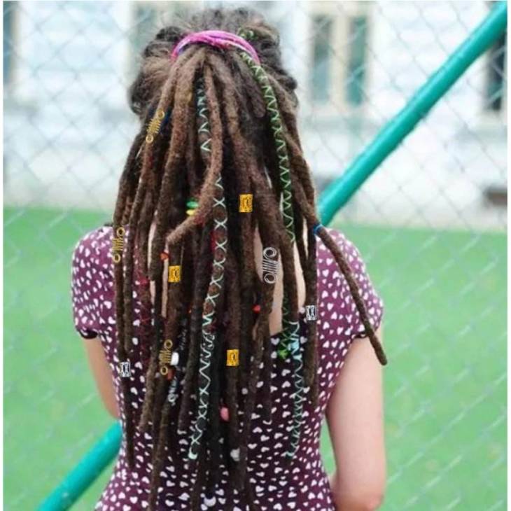 200 Pieces Bijoux cheveux