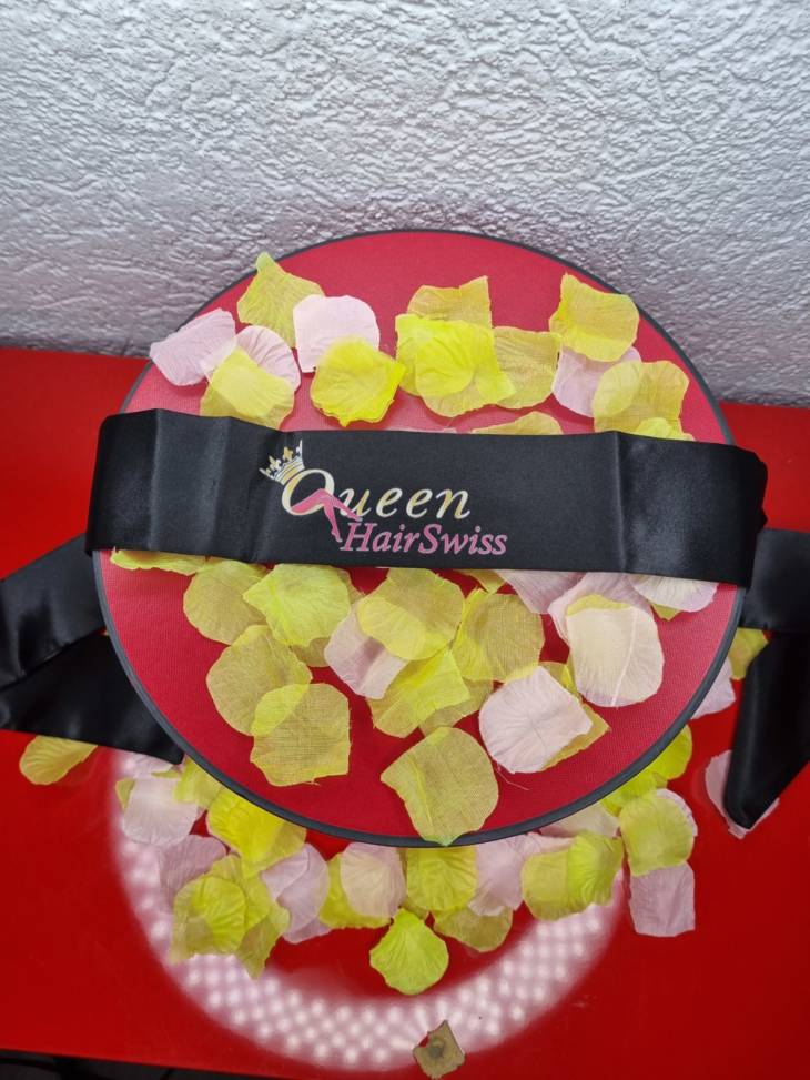 XoXo Bandeau en satin pour perruques