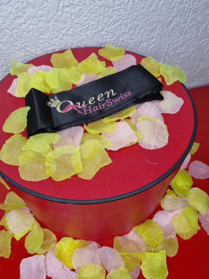 XoXo Bandeau en satin pour perruques – Image 3