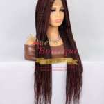 Synthe Braids wigs Red