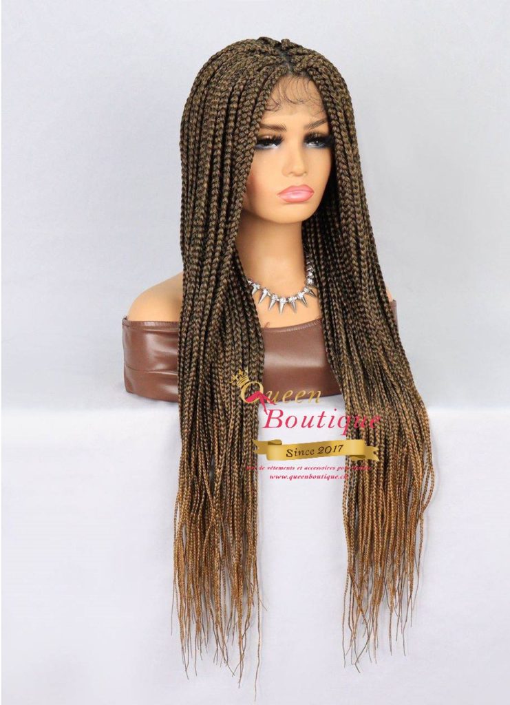 Synthe Braids wigs Blondine